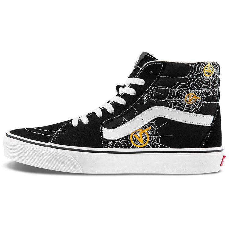 Vans SK8-HI Shoes Black/White/Yellow Men s VN0A32QG4RN EU 36