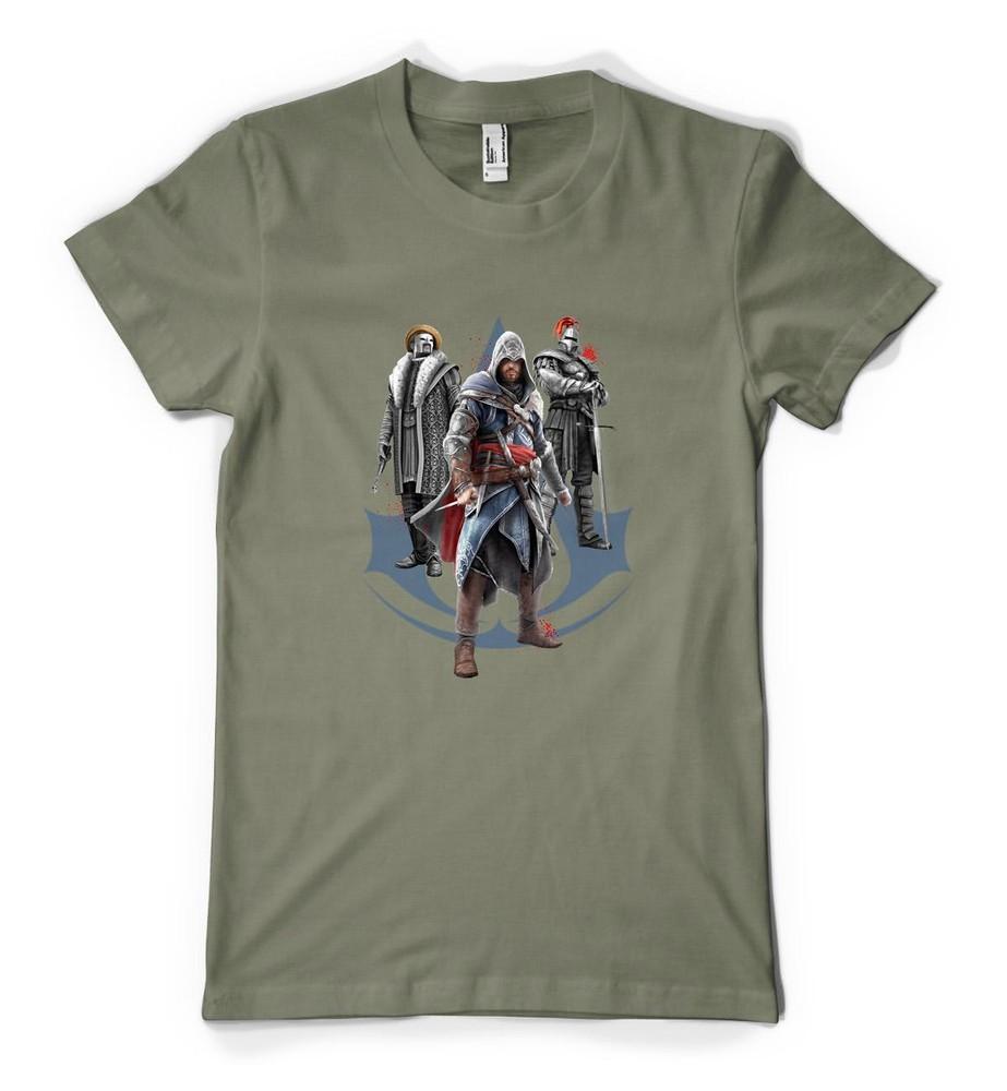 

Assasins Gaming Soldier Creed Personalised Unisex Adult T Shirt 4XL