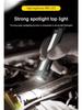 COB Work Pen Light LED Folding Work Flashlight with Magnet Portable Torch Rechargeable Outdoor Multi-Function Ruler Flashlight