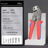 SN Series 7.5-inch Ratcheting Crimping Pliers Set - Multifunctional Cold Terminal Pliers and Mold Accessories.