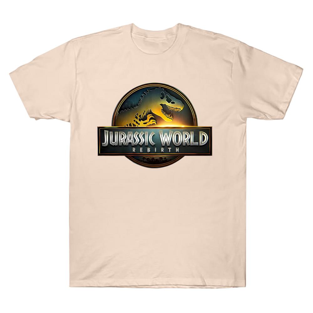 Jurassic World Rebirth T Shirt Men Women 2025 Shirt Cotton Print Clothing Summer Fashion Crewneck Short Sleeve Tees Casual Chic