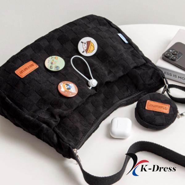 Mini Pouch Checkerboard Crossbody Bag (3 Colors)