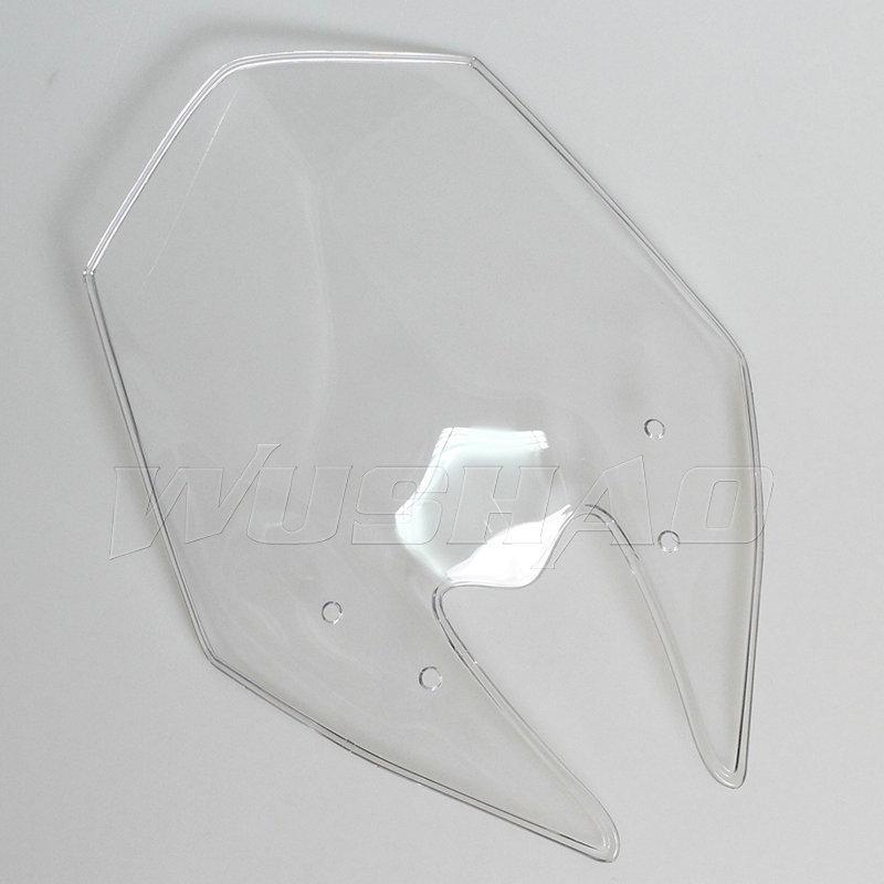 Motorcycle Double Bubble Windshield WindScreen For 2013 - 2016 Kawasaki Z800 Z 800 2014 2015 13 14 15 16 Black Iridium