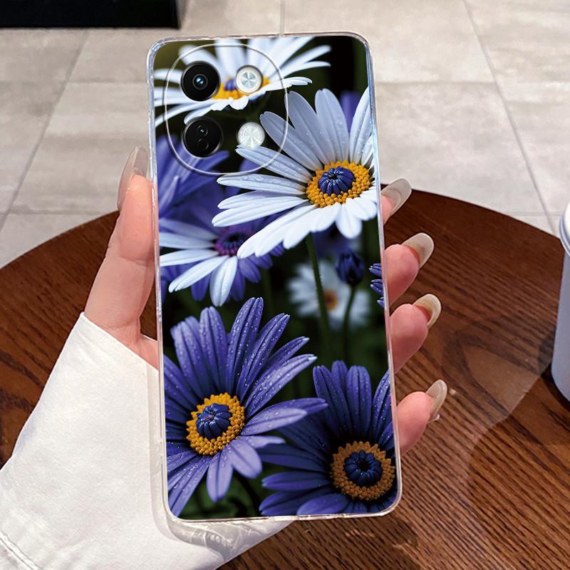 For Tecno Spark 30 5G Phone Case Cute Cartoon Dragon Patterns Soft TPU Silicone Transparent Casing For Tecno Spark 30 Shell Capa