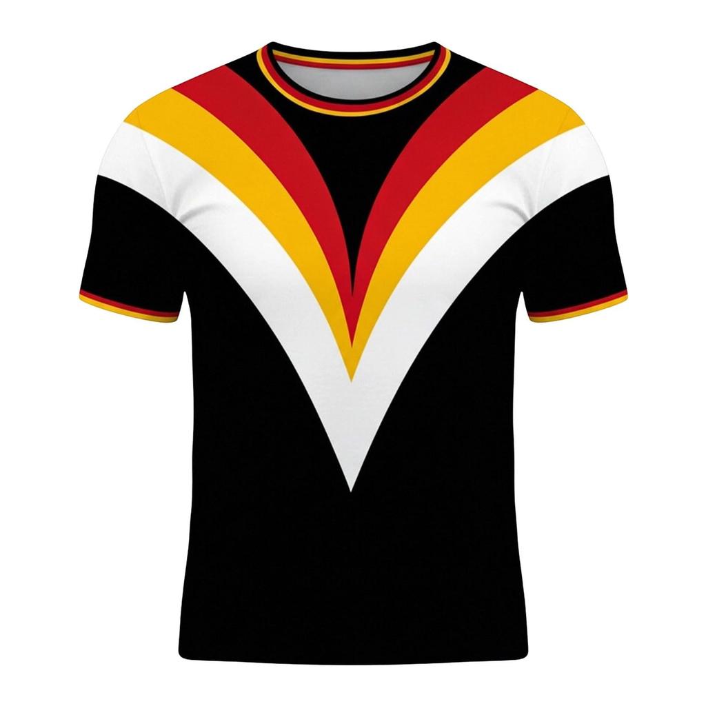 Men’s Short Sleeve Crew Neck T-Shirt with Soccer Ball Print and 2026 Graphic Casual Athletic Top