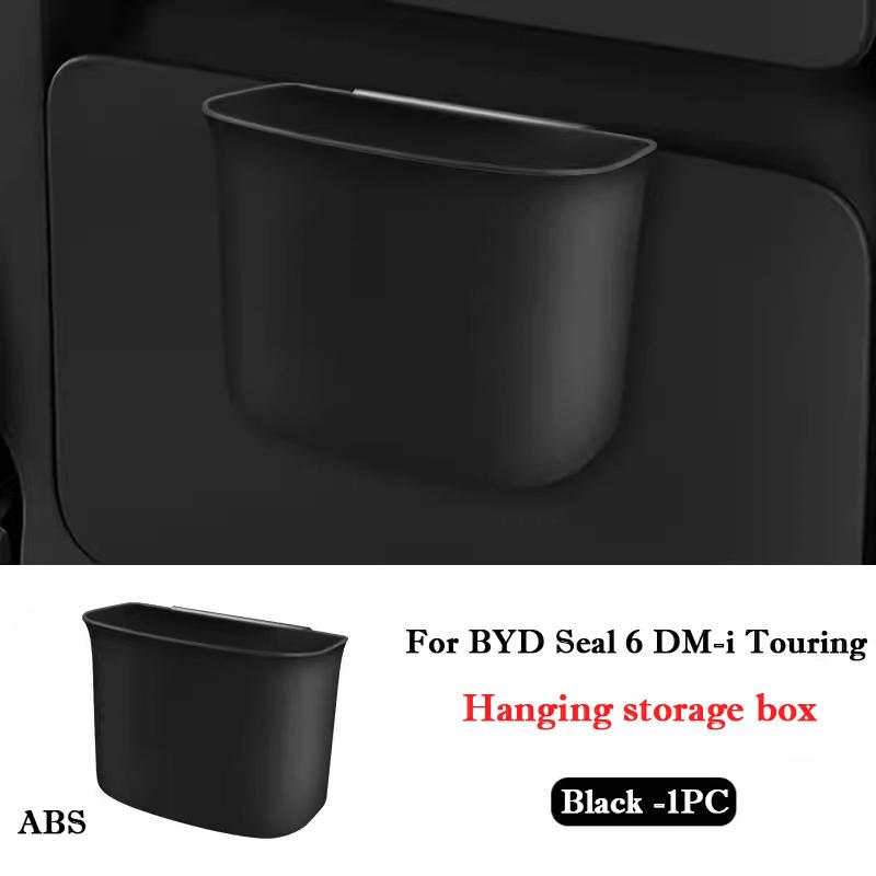 For BYD Seal 6 DM-i Touring Central Control Lower Storage Box Wireless Charging Silicone Pad Armrest Organizer Box Accessories