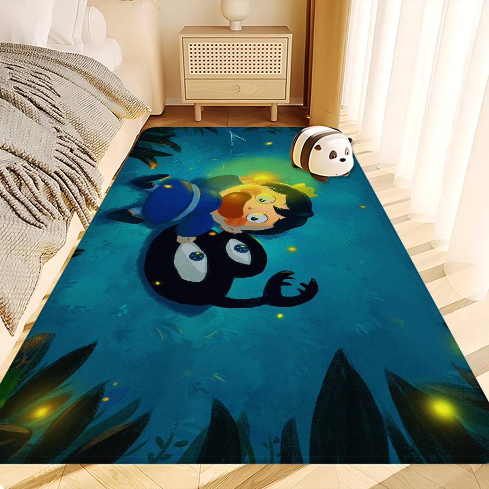 

Anime R-Ranking of Kings Hallway Carpet INS Style Soft Bedroom Floor House Laundry Room Mat Anti-skid Bedside Area Rugs 40x60cm