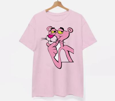 Retro Kreskówka Różowa Pantera Różowy Kochanek Prezent Koszulka Wszystkie Rozmiary S-5XL
