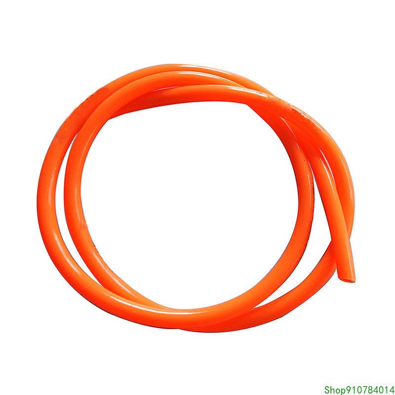 Motorcycle Fuel Line 8mm 30“ Orange Fuel Gas Hose Tube For Honda XR50 CRF50