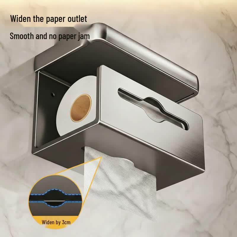 Taoshi Wall-Mounted Bathroom Tissue Holder