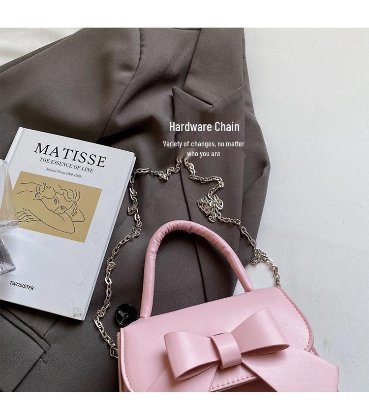 Trendy Texturovaná Crossbody taška s mašlí: Módní a všestranná dámská kabelka pro rok 2025