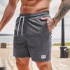 Pantaloncini Sportivi da Uomo in Velluto a Coste Monocolore con Lacci 2026