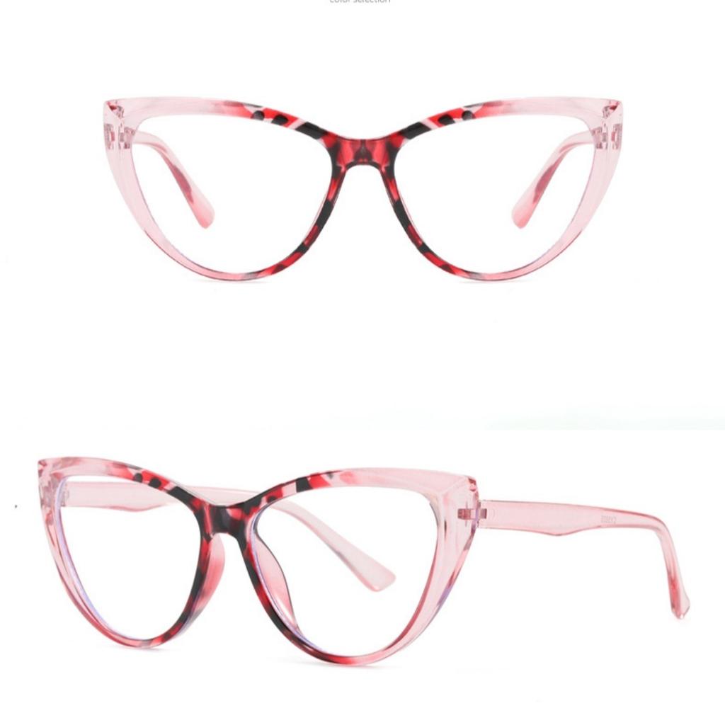 Elegant Eyewear Trend Cat Eye Sunglasses Fashion Sunglasses Stylish Flat Glasses For Gift Driving Reading