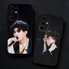Husă de telefon D-Dimash Kudaibergen Qudaibergen Pentru Samsung S25,S24,S21,S22,S23,S30,Ultra,S20,Plus,Fe,Note,5G Capac Negru