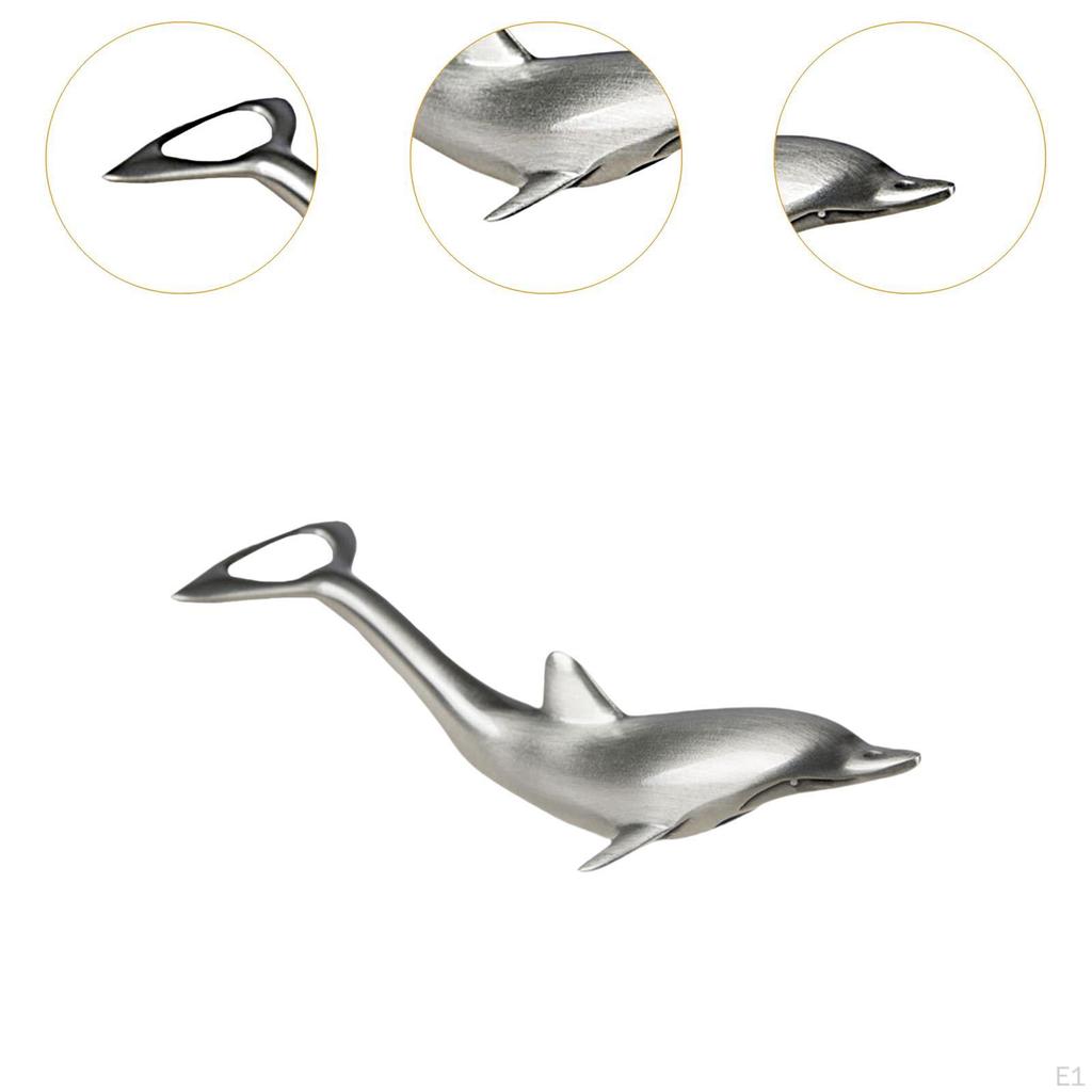 Dolphin Bottle Opener Multipurpose Easy To Use Lightweight Cork Screw Can for