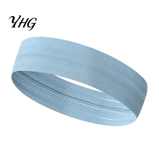 Non Slip Athletic Hair Bands for Running Non-slip Sports Headband Men Women, Breathable Yoga Headband, Moisture Elastic Fitness Training Wicking