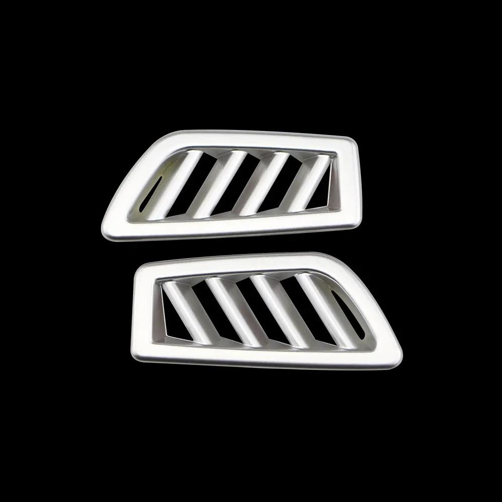 Car Front AC Vent Sticker for Renault Koleos Samsung QM6 2016 - 2025 LHD Air Conditioner Outlet Trim Cover ABS Accessories
