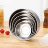 5Pcs/Set Stainless Steel Lunch Box With Lid Kitchen Refrigerator Fresh-keeping Bowl Box Microwave Heating Big Capacity Lunchboxs
