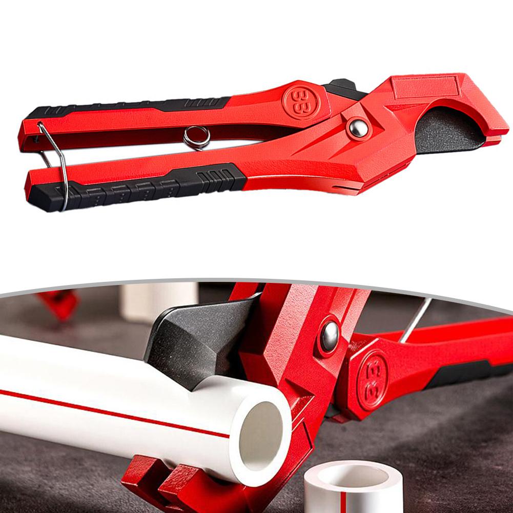 Ratcheting Tubing Cutter PPR Scissors PVC Pipe Cutters Electric Wire Hot Melt Water Pipe Cutting Tools Scissors Hand Tools