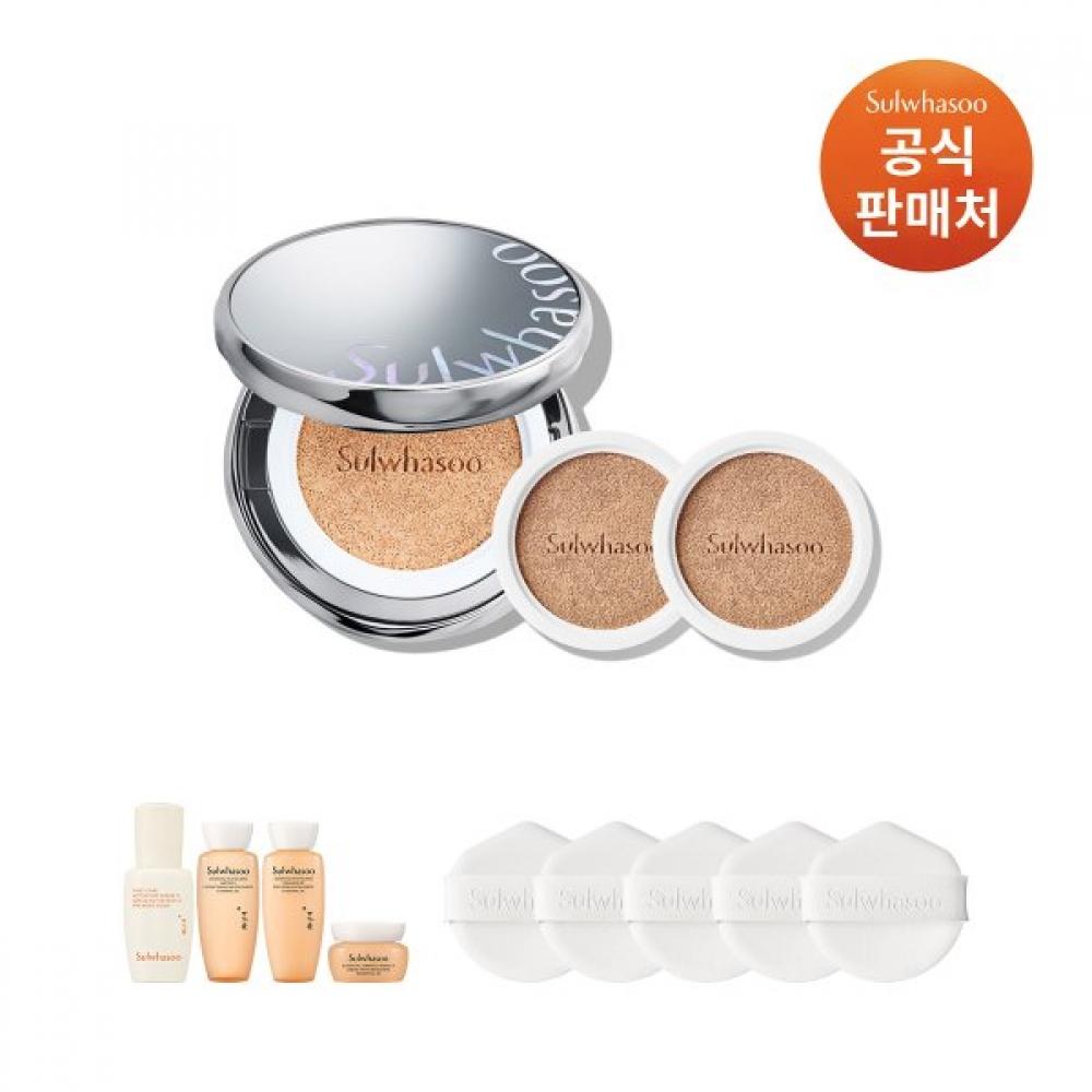 Sulwhasoo Perfecting Cushion Triple 15g X 3  1 Product + 2 Refills  Spf50+ 23N1