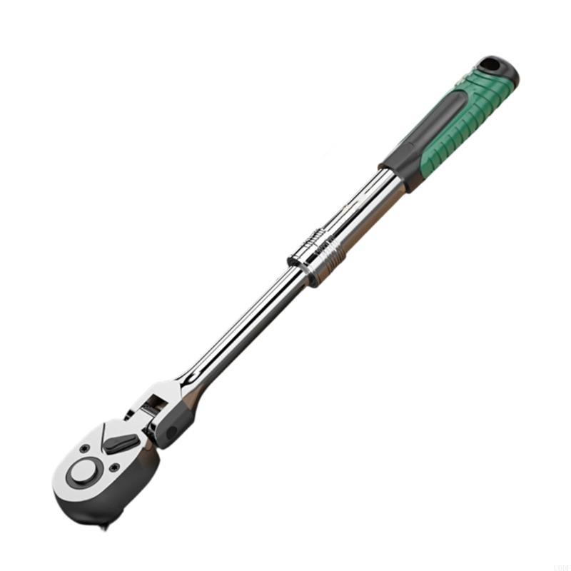 72 Tooth Ratchet Wrench With Retractable Head Suitable For Tight Space Professional Automotive Repair Furniture Assembly