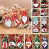 Wooden Christmas Pendant Merry Christmas Decoration for Home 2025 Navidad Xmas Tree Hanging Ornaments Kids Gifts New Year 2025