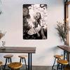 1pc Alice In Wonderland Aluminum Sign Vintage Plaque Decorative Wall Art Wall Decor Room Decor, Home Decor Restaurant Decor
