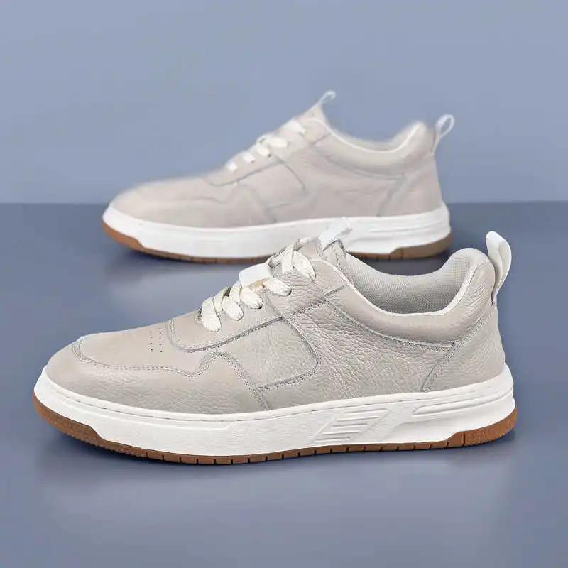 Fashion Chunky Autumn-spring Men's Sneakers Size 50 Basketball White Man Loafers Vintage Man Shoes Sports Casual Vietnam