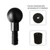 Pack of 2 Aluminum Thread Adapter Converting 15mm Mount to 1/4inch for Phone and Camera Holders Lightweighted