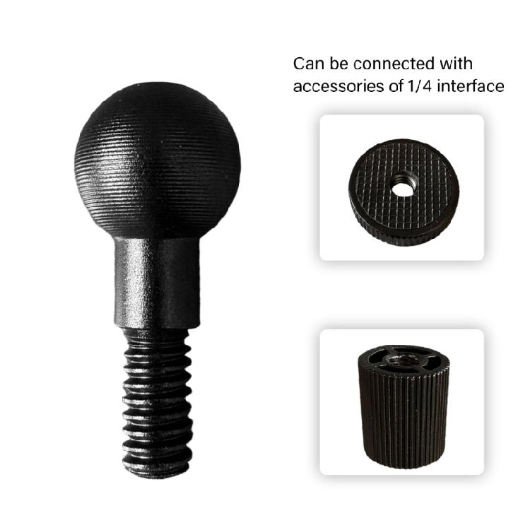 Pack of 2 Aluminum Thread Adapter Converting 15mm Mount to 1/4inch for Phone and Camera Holders Lightweighted