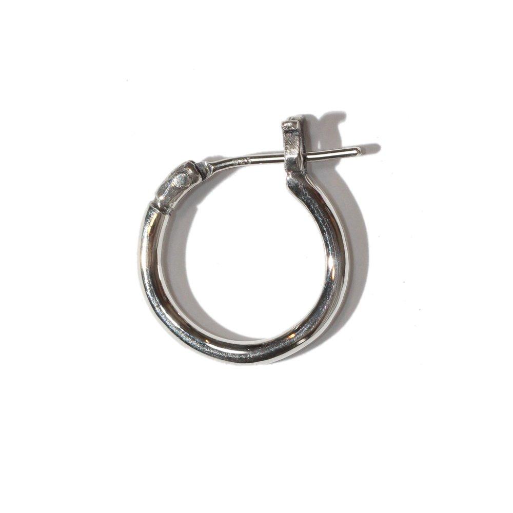 

VIVIFY Earrings Silver Hoop Pierce size (M)