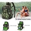 Lixada Fishing Tackle Bag Backpack Fishing Lures Bait Box Storage Bag with 4 Fishing Tackle Boxes