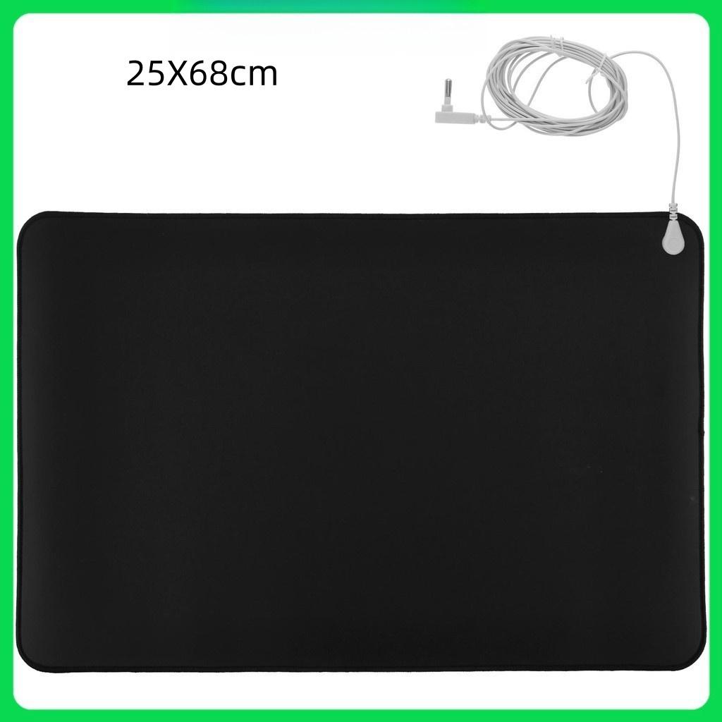 Earth Connected Therapy Grounding Foot Mat Conductive Earthing Pad for Full Body Nonslip Leather Grounding Mattress