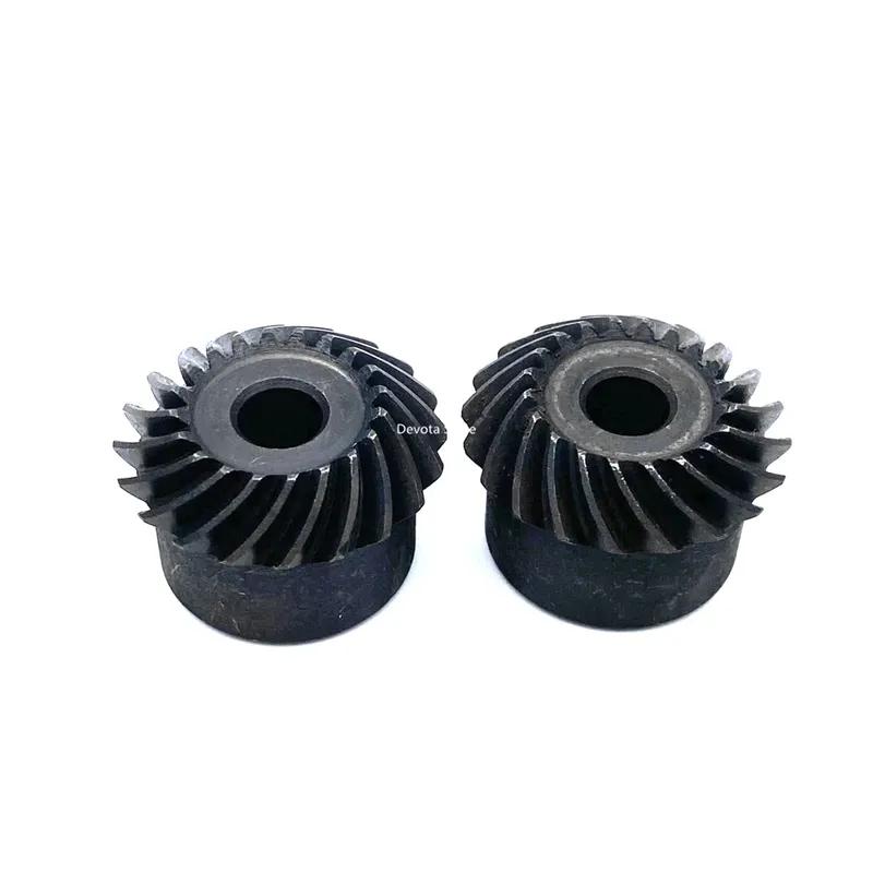 1:1 Spiral Bevel Gear 1.5M 20/25/30 Teeth Transmission Precision Arc Carbon Steel Gear