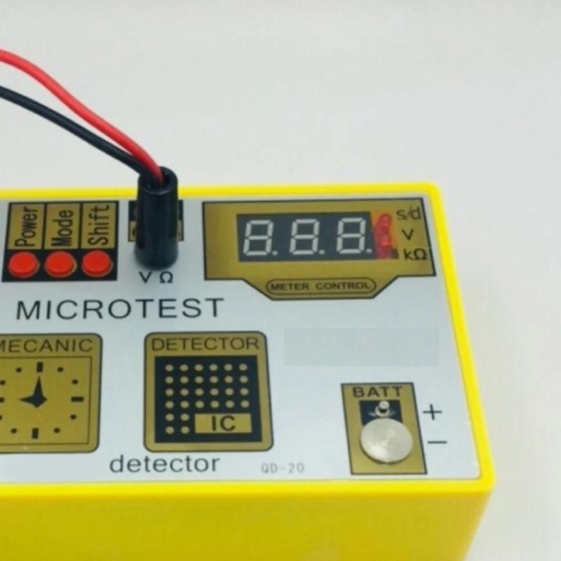 Electronic Meter Movement Tester And Battery Pulse Checker Testing Suitable For Watch Repair With Demagnetizer Function