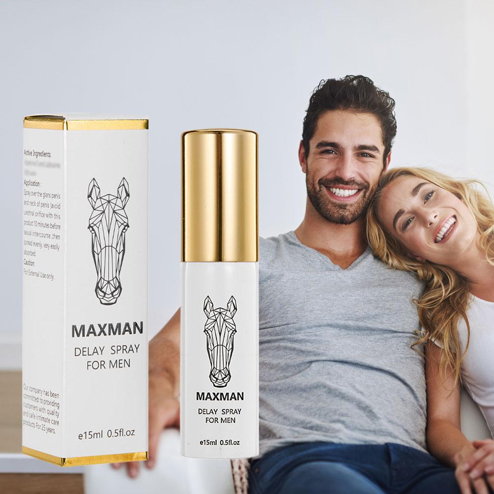 Male Sex Delay Spray Lasting Long 60 Minutes Penis Growth Enlargement Harder Anti Premature Ejaculation for Adults External Use