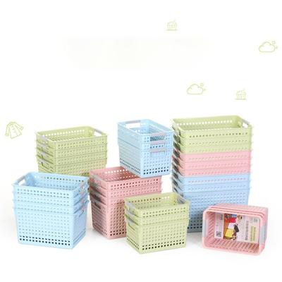 Large-capacity Plastic Basket Removed Laundry Hamper Trendy Storage Baskets  Office