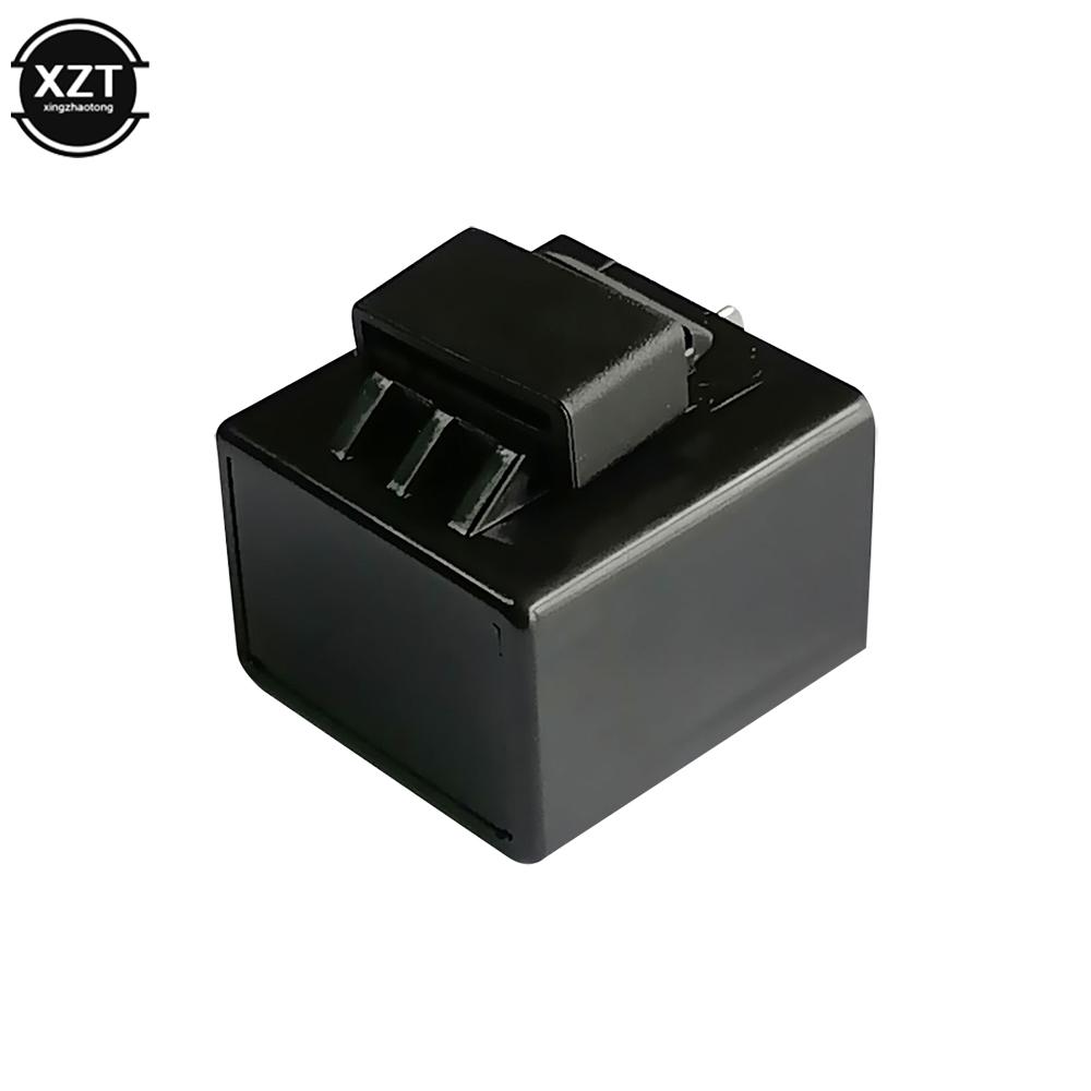 DC 6-12V LED Motorcycle Flasher Buzzer 2 Pin Flasher Relay Turn Signal Indicator Controller for Honda Kawasaki Yamaha