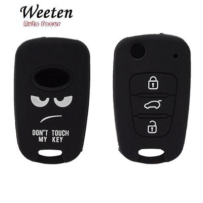Silicone Car Key Case Cover For Kia Soul Venga Picanto Rio Sorento Ceed Sportage For Hyundai I20 I30