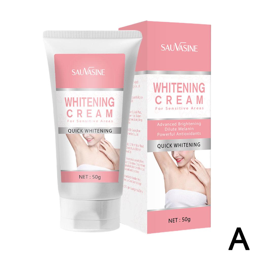 Body Whitening Cream Intimate Areas Underarm Knee Buttocks Brighten Bleach Remove Priva Q1U1
