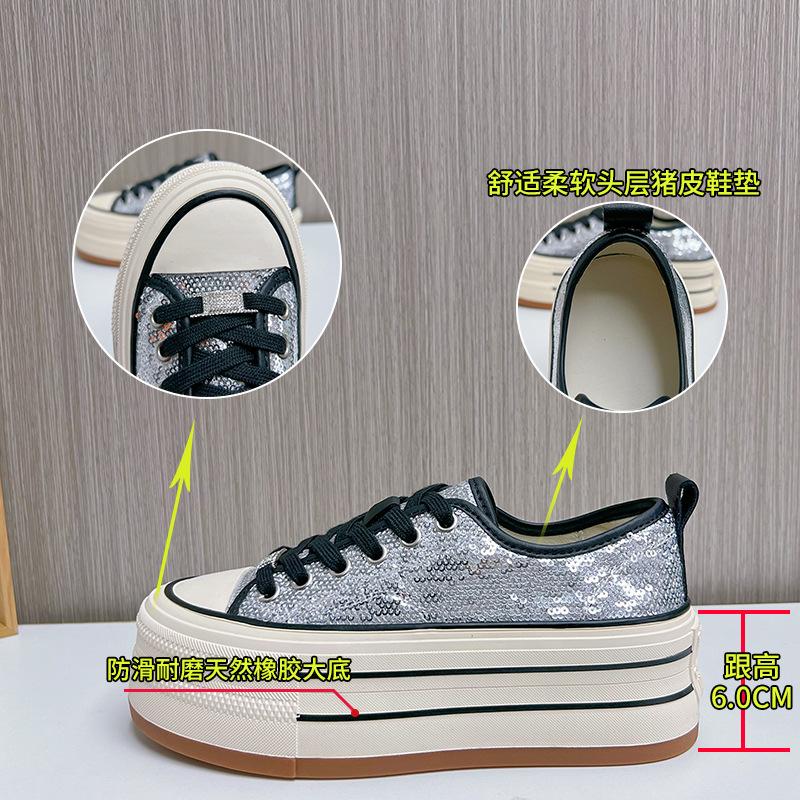 The first layer of pigskin inside the small white shoes women's 2025 spring new platform casual board shoes muffin platform leather women's shoes