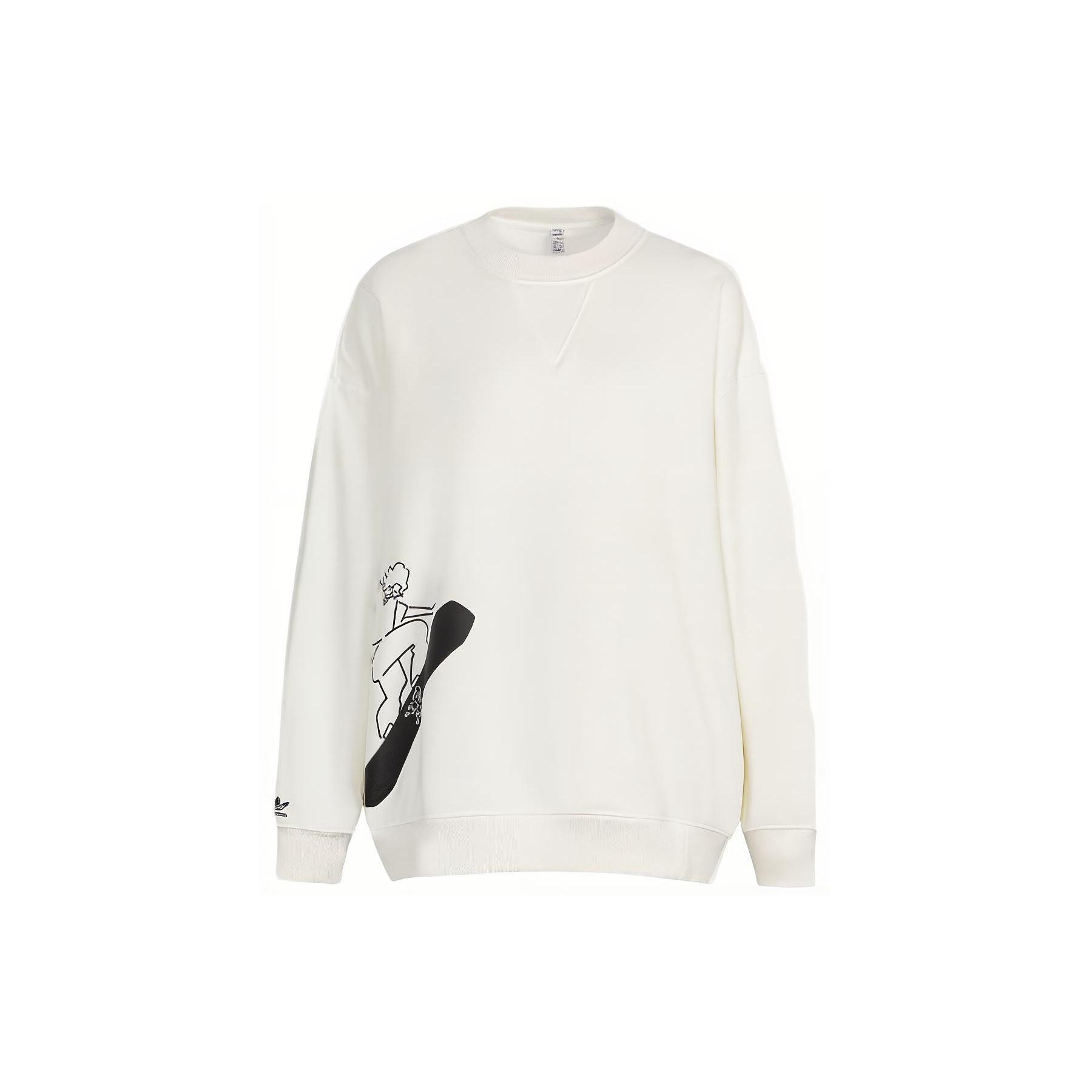 (WMNS) adidas Origianls x Yu Nagaba x Su Yiming Sweatshirt White Women s IK4315 M