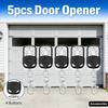 5 יחידות משכפל שלט רחוק 4 כפתורים 433MHz משכפל שיבוט החלפה אוניברסלית אלחוטי נייד לשער גראז'