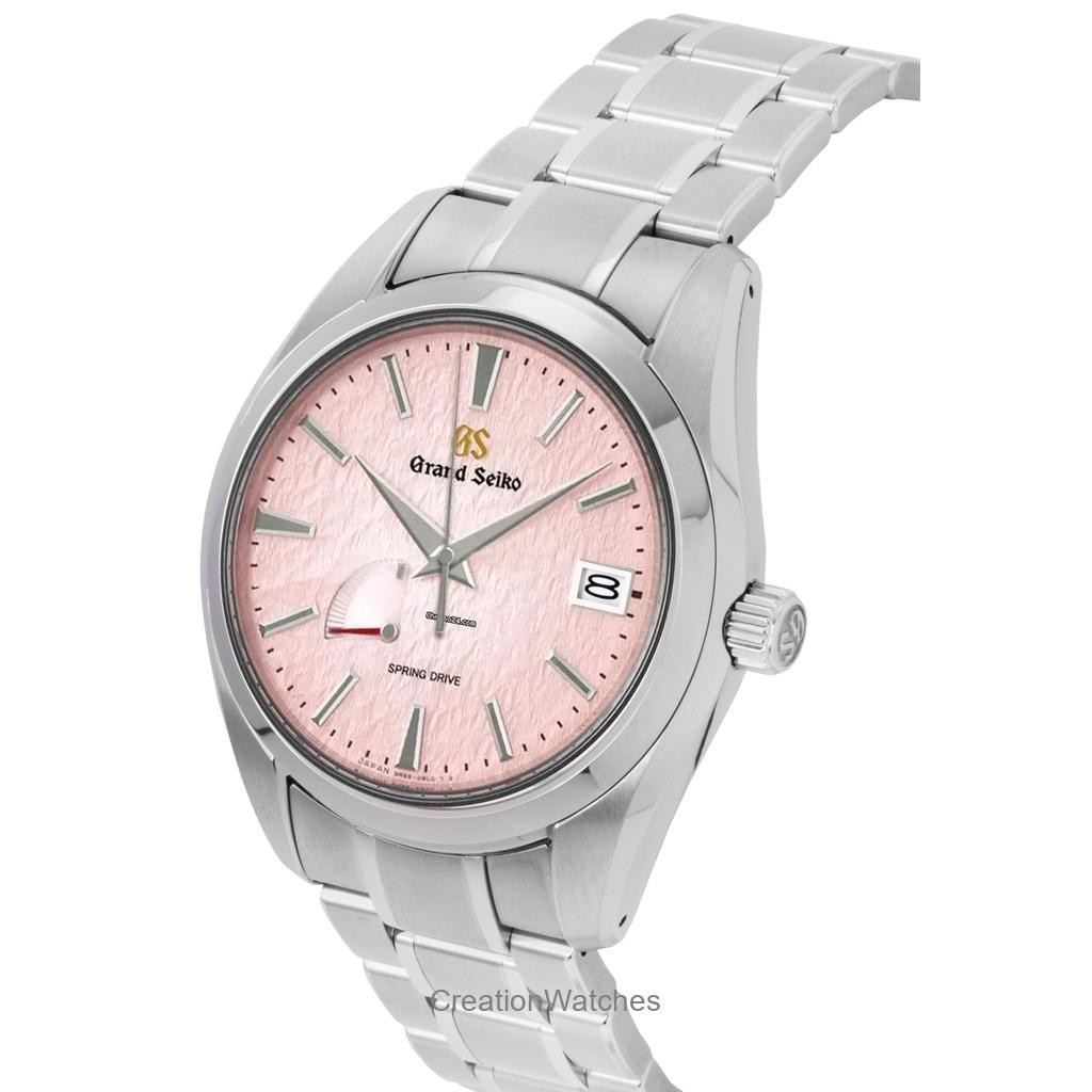 Grand Seiko Heritage Limited Edition 20th Anniversary Titanium Pink Dial Automatic SBGA497G 100M Men's Watch