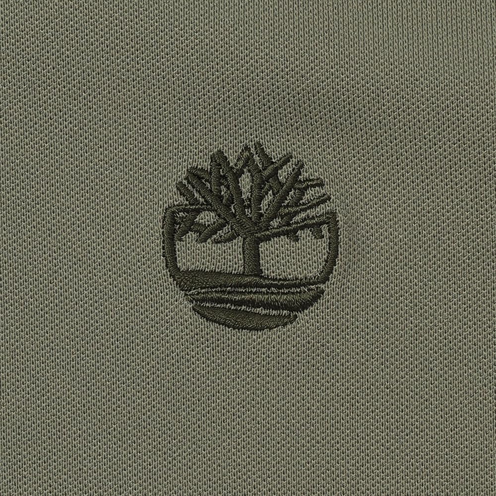 Timberland Men's Cassel Earth 590 Short Sleeve Quick-Dry Polo Shirt, Size S (TB0A66DU5901)