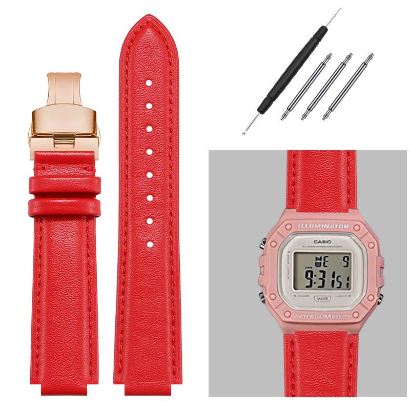 16MM genuine leather watchband for G-Shock Casio DW5600/GW-B5600/G-5600/GW-M5610 Replace wristbands Convex watch strap