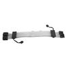 RGB PSU Cables ARGB GPU Power Supply Cable 2x8 Pin Extension Cable Kit 5V 3Pin Synchronized for PC Chassis