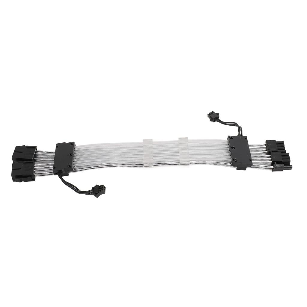RGB PSU Cables ARGB GPU Power Supply Cable 2x8 Pin Extension Cable Kit 5V 3Pin Synchronized for PC Chassis