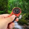Plastic Buckle Compass Snap Hook North Needle Mini Compass Compass Camping Compass Hiking Compass