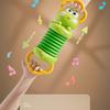 Baby Accordion Sensory Toy With Cute Frog Designs Soft Sound Effect For Infants Early Education Toddlers Play